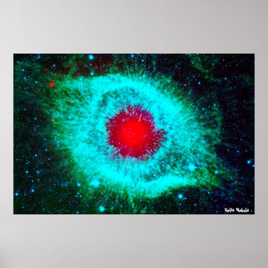 Helixnebel Poster (Vorne)
