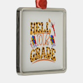 Hell 10. Klasse Lehrer Ornament Aus Metall (Rechts)