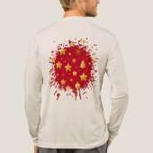 Hell am Weihnachtsabend Tri-Blend Shirt (Rückseite)