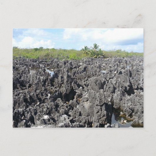 Hell auf den Grand Cayman Islands Postkarte (Vorderseite)