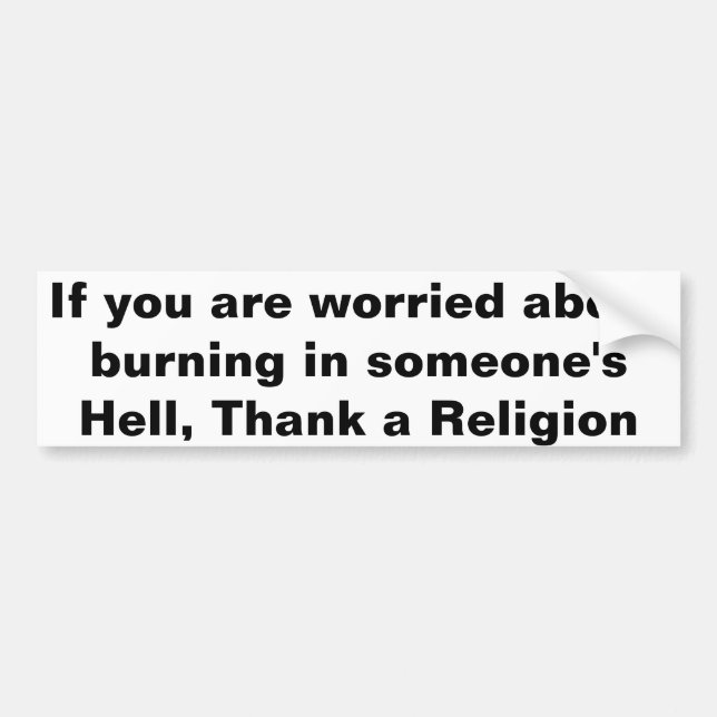 Hell Autoaufkleber (Vorne)