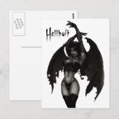 Hell Bait Postkarte (Vorne/Hinten)