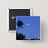 Hell beleuchteter Mond, Silhouette der Button (Vorne & Hinten)