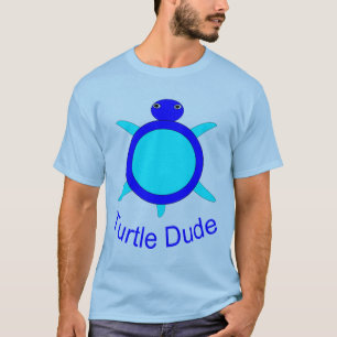Hell Blue Turtle Typ Ladys T Shirt