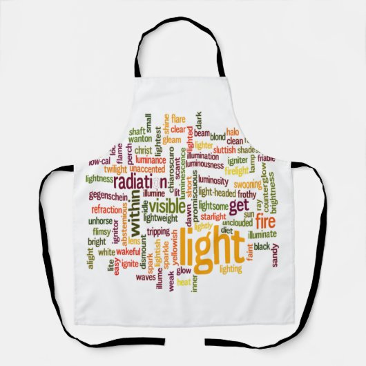 Hell Brillante Kochfarben Schürze (Vorderseite)
