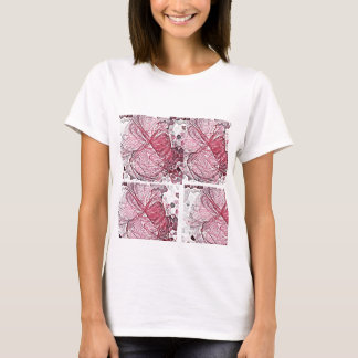 Hell Butterfly in Pink T-Shirt