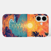 Hell Case-Mate iPhone Hülle (Rückseite (Horizontal))