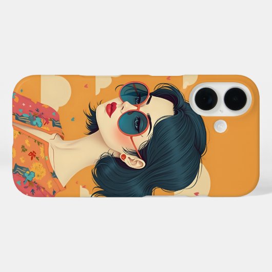 Hell Case-Mate iPhone Hülle (Rückseite (Horizontal))