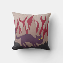 Hell Cat Pillow Kissen