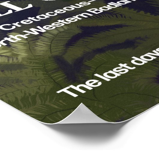 Hell Creek Poster (Ecke)