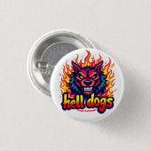 Hell Dogs Button (Vorne & Hinten)