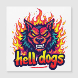Hell Dogs Magnetkarte