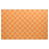Hell Dunkles Orangenes Karomuster Design  Stoff (Fat Quarter (45,7 x 55,9 cm))