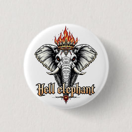Hell Elephant Button