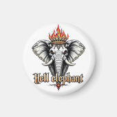Hell Elephant Magnet (Vorne)