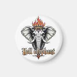 Hell Elephant Magnet