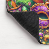 HELL FARBENE MARDI GRAS THEMED MASK & FEATHERS MOUSEPAD (Ecke)