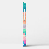 Hell, farbenfroh geometrisch Abstrakt Case-Mate iPhone Hülle (Rückseite / Links)