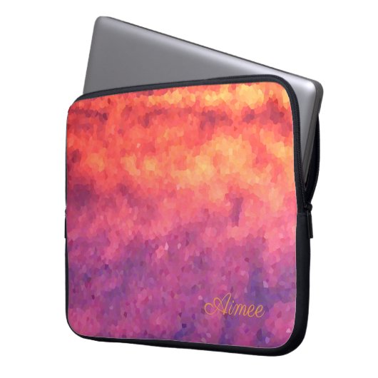 Hell, farbenfroh, schlank und modern laptopschutzhülle (Vorderseite Links)