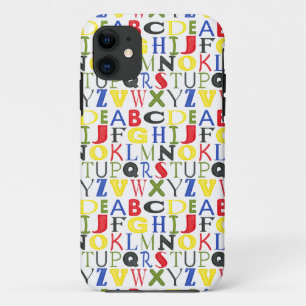 Hell farbige Buchstaben durch Megan Meagher Case-Mate iPhone Hülle