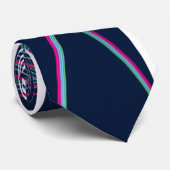 Hell-farbige Kurven Krawatte (Gerollt)