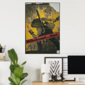 Hell Fight on Aisne Poster (Heimbüro)