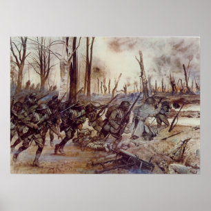 Hell Fighters aus Harlem von H Charles McBarron Jr Poster