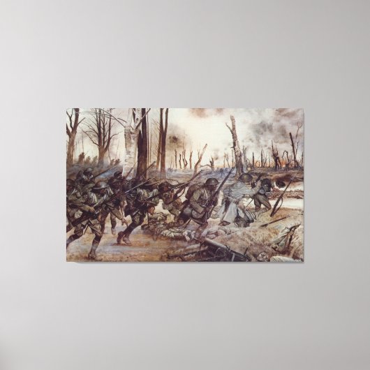 Hell Fighters from Harlem by H. Charles McBarron Leinwanddruck (Vorderseite)