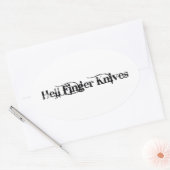 Hell Finger Knives Stickers (Umschlag)