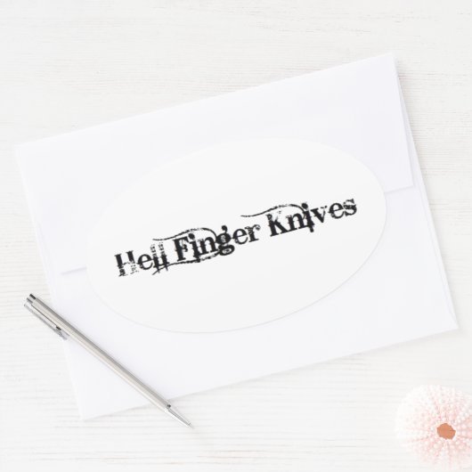 Hell Finger Knives Stickers (Umschlag)