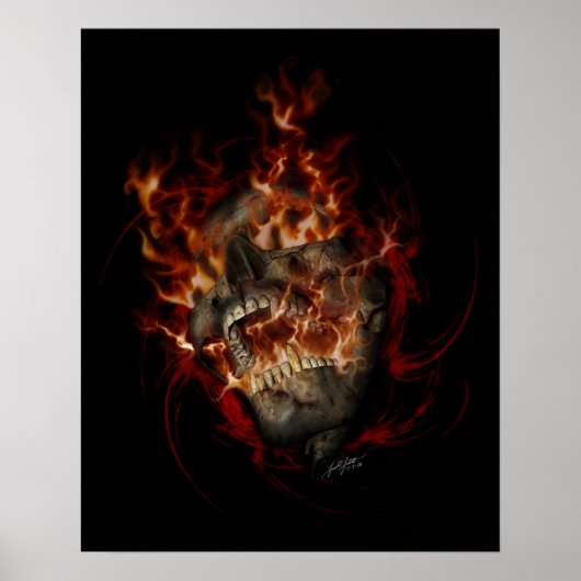 Hell Fire 16x20 Poster (Vorne)