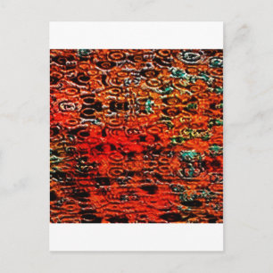 Hell Flugzeug Postkarte