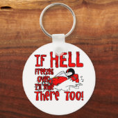Hell friezes Over Schlüsselanhänger (Vorderseite)
