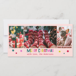 Hell & fröhlich frohe Weihnachten 3 Foto Rosa Rosa