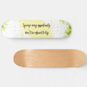 Hell & Fröhlich Inspirierte Motivation  Skateboard (Horizontal)