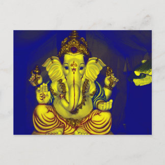 Hell Ganesh ! Postkarte
