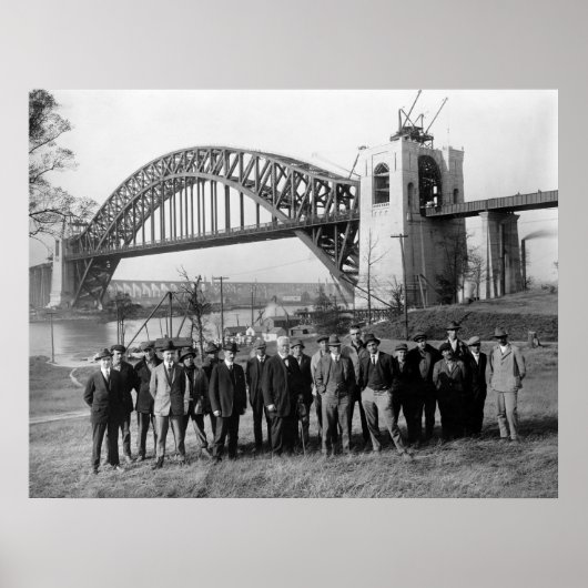 Hell Gate Bridge: 1916 Poster (Vorne)