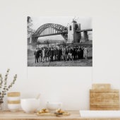 Hell Gate Bridge: 1916 Poster (Küche)