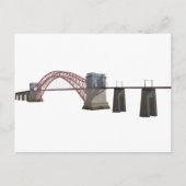 Hell Gate Bridge: 3D-Modell: Postkarte (Vorderseite)