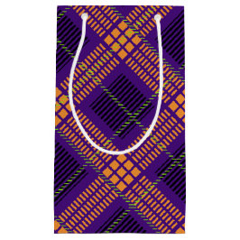 HELL GEARBEITETE HALLOWEWEER KARIERTER PATTER KLEINE GESCHENKTÜTE