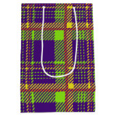 HELL GEARBEITETE HALLOWEWEER KARIERTER PATTER MITTLERE GESCHENKTÜTE (Rückseite)