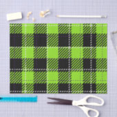 HELL GEARBEITETE HALLOWEWEER KARIERTER PATTER SEIDENPAPIER (Handwerk)