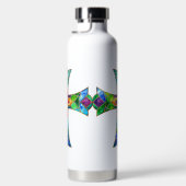 HELL gefARBEITETES GLAS SIEHT DURCH Trinkflasche (Rechts)