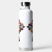 HELL gefARBEITETES GLAS SIEHT DURCH Trinkflasche (Rechts)