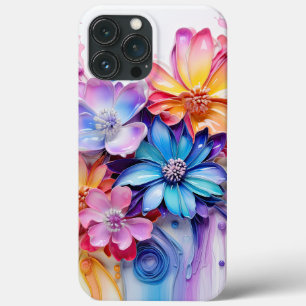 HELL gefärbte 3D-BLUME Case-Mate iPhone Hülle