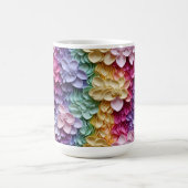 HELL gefärbte 3D-SEHORCHIDEN Kaffeetasse (Mittel)