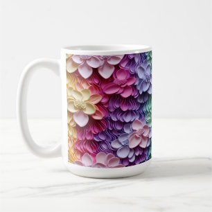 HELL gefärbte 3D-SEHORCHIDEN Kaffeetasse