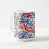 HELL gefärbte 3D-SEHORCHIDEN Kaffeetasse (Vorderseite Links)