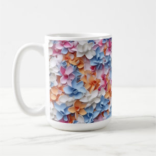 HELL gefärbte 3D-SEHORCHIDEN Kaffeetasse