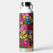 HELL gefärbte GLASPATTER Trinkflasche (Vorderseite)